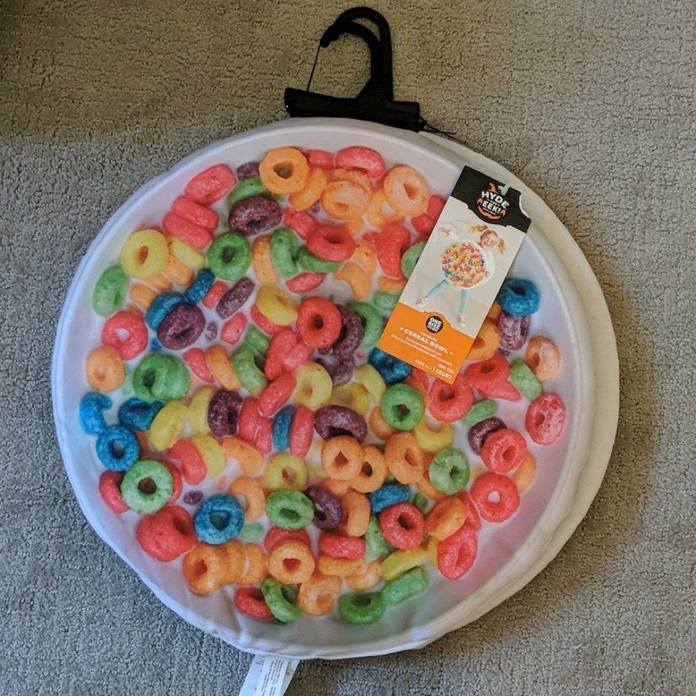 Toddler Cereal Bowl Costume
